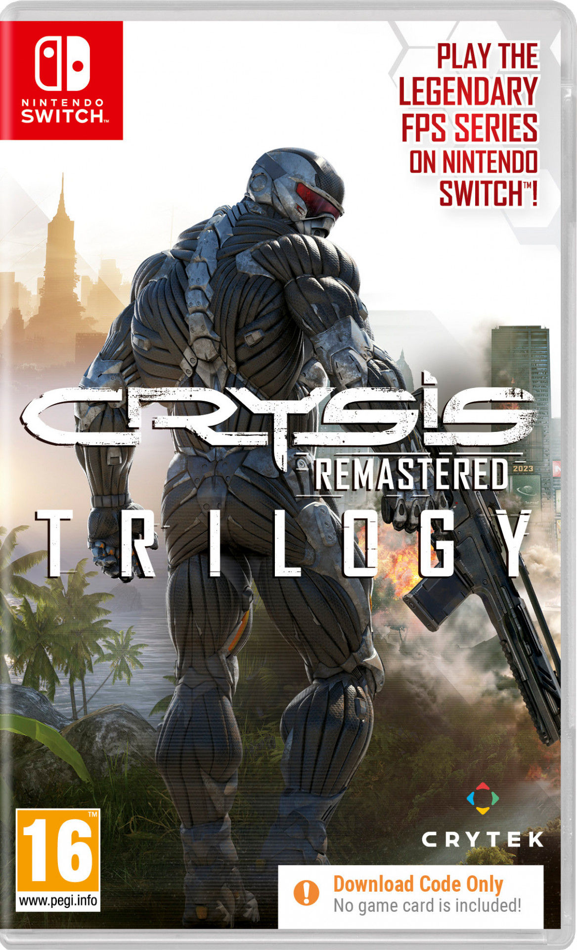 Crysis Trilogy Remastered (Code in a Box) Nintendo Switch