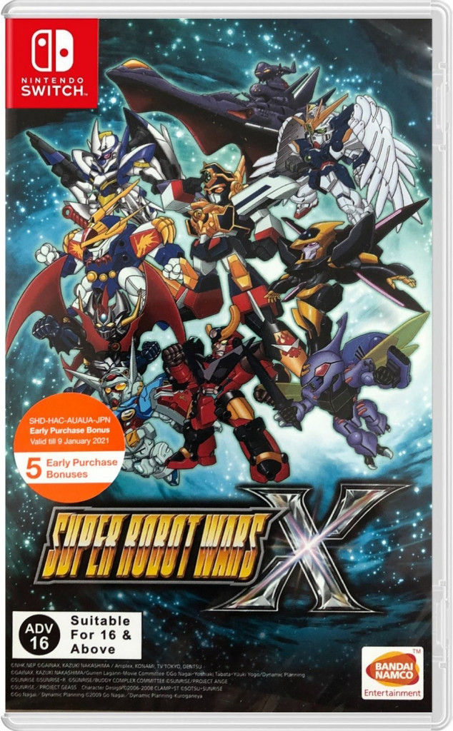 Super Robot Wars X Nintendo Switch