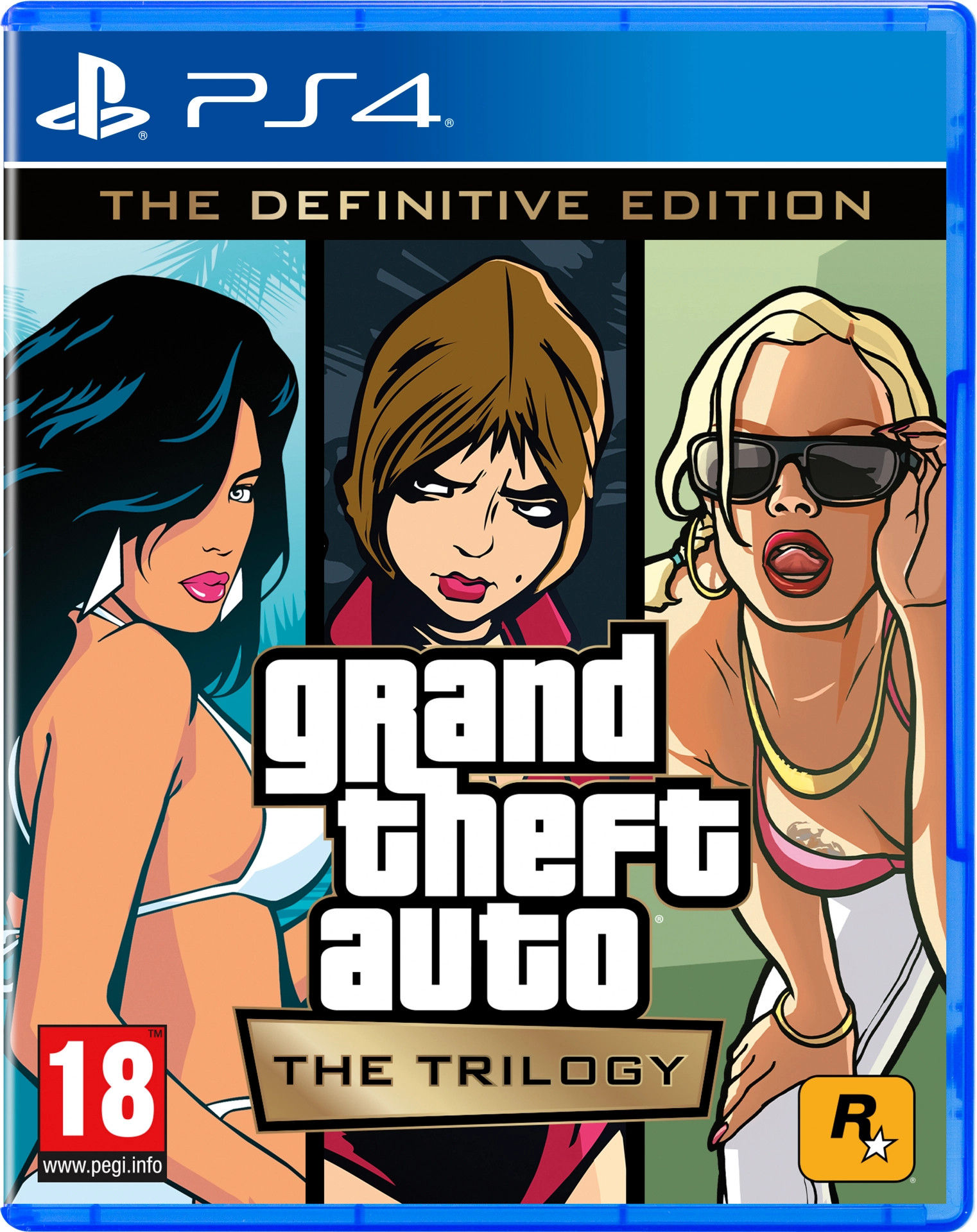 Grand Theft Auto The Trilogy - Definitive Edition PlayStation 4