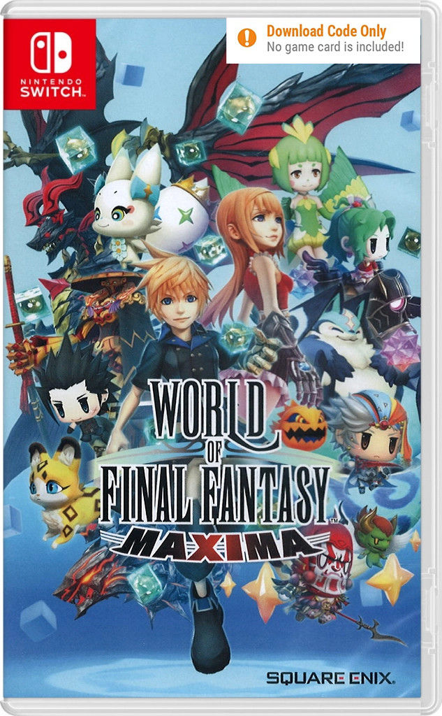 World of Final Fantasy Maxima (Code in a Box) Nintendo Switch