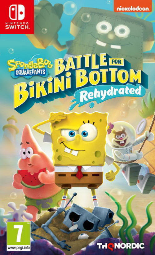 Spongebob Squarepants Battle for Bikini Bottom Rehydrated Nintendo Switch