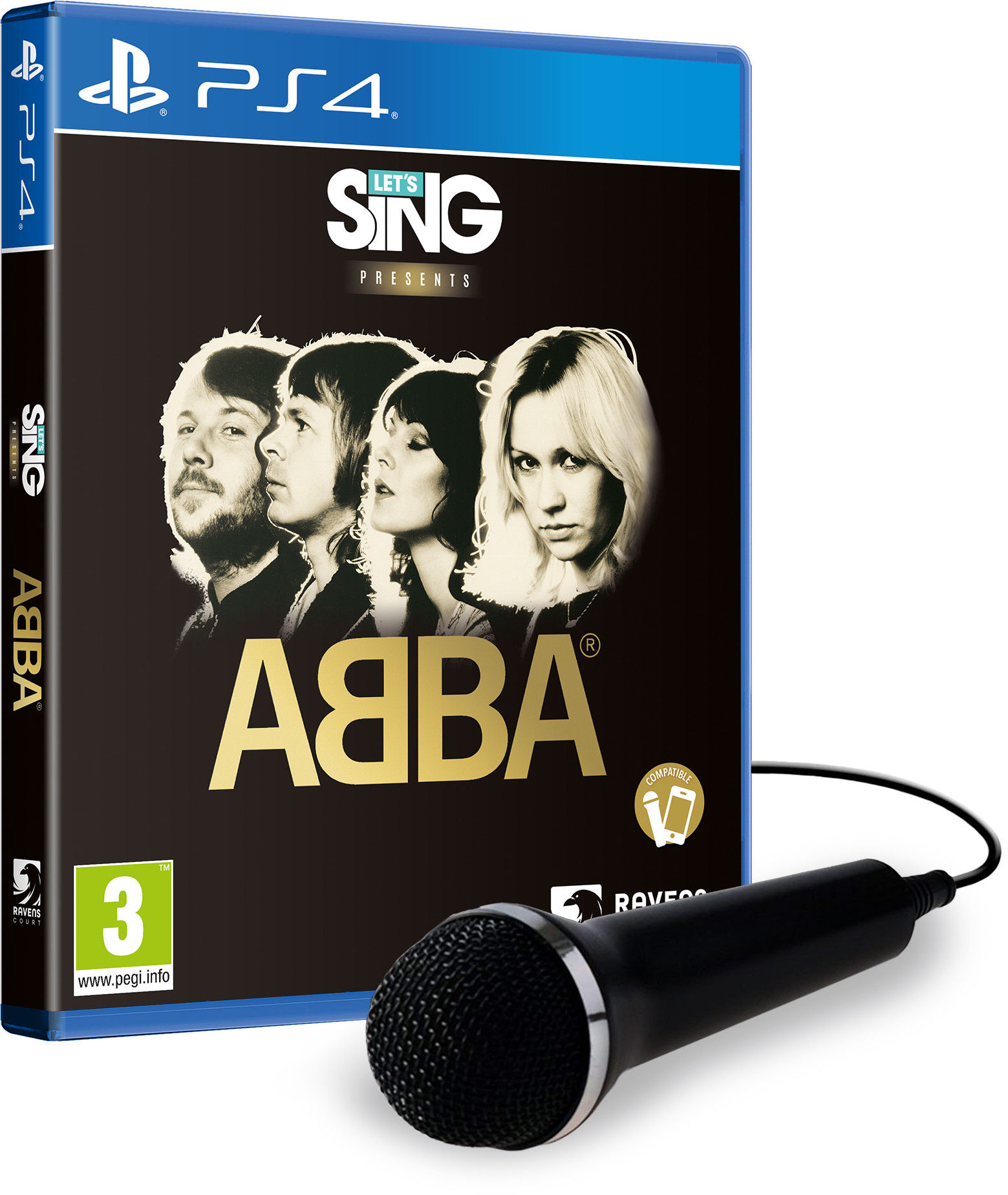 Let's Sing ABBA + 1 Microphone PlayStation 4