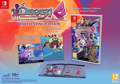 Disgaea 6 Defiance of Destiny Unrelenting Edition Nintendo Switch