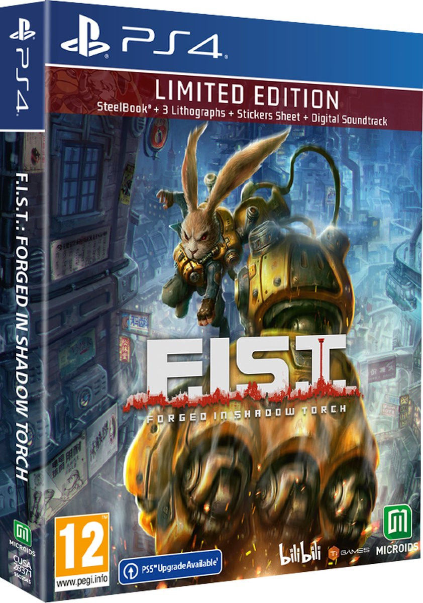 FIST Forged In Shadow Torch Limited Edition PlayStation 4