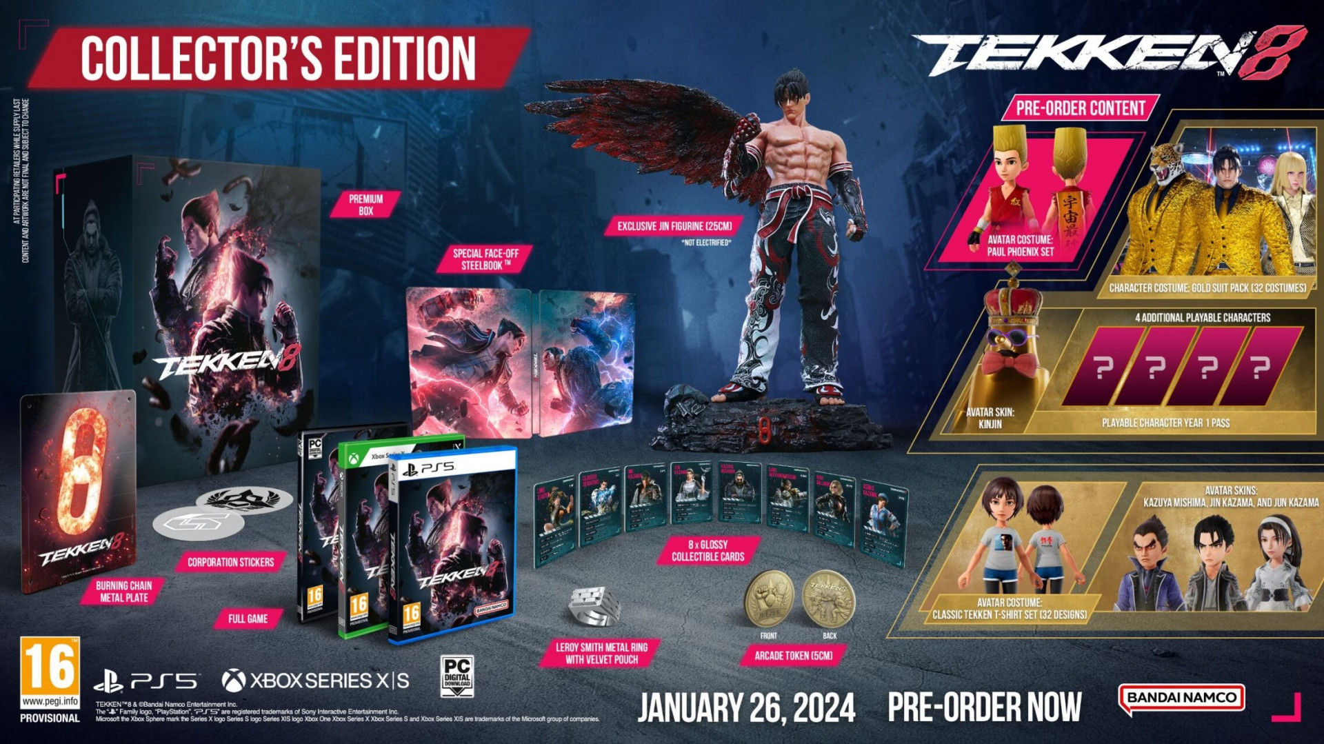 Tekken 8 Collector's Edition Xbox Series X