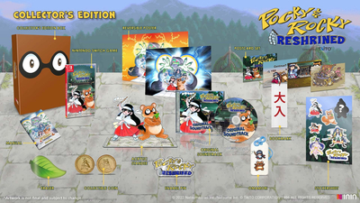 Pocky & Rocky Reshrined Collector's Edition Nintendo Switch