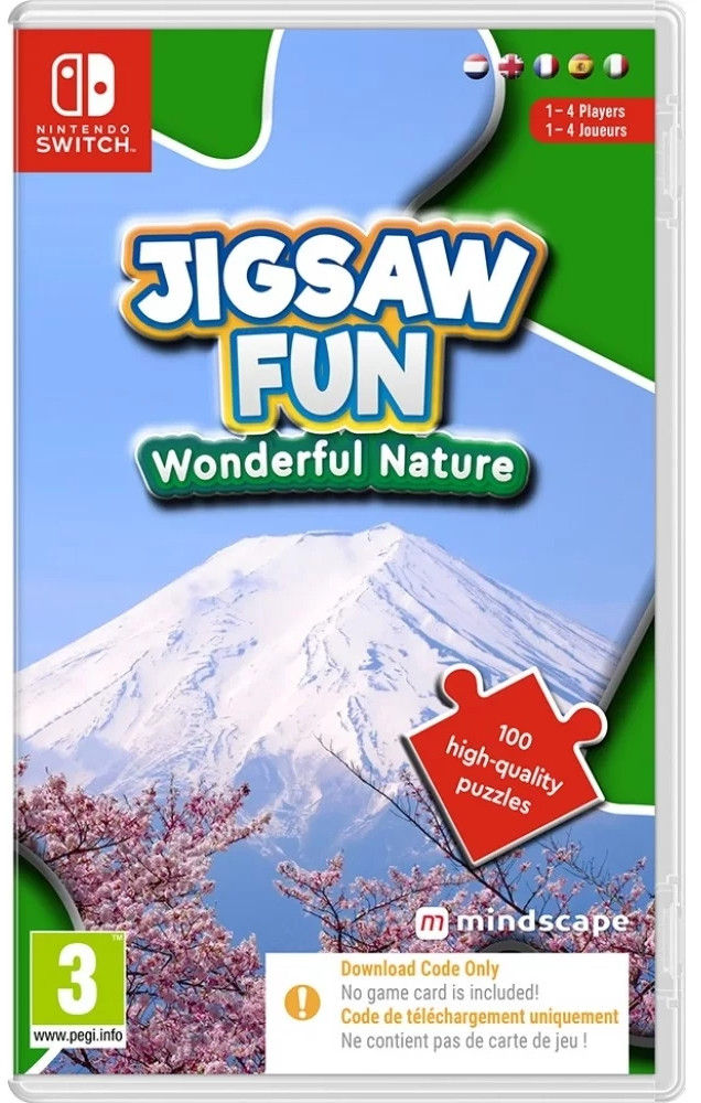 Jigsaw Fun Wonderful Nature (Code in a Box) Nintendo Switch