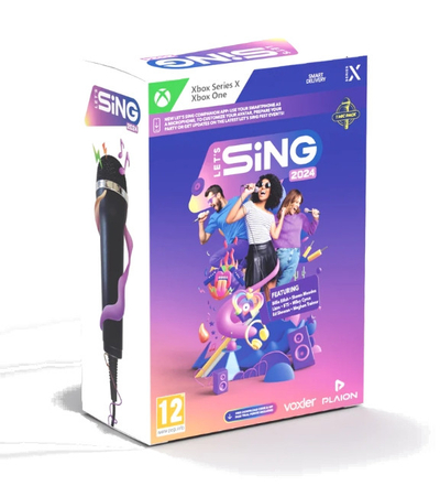 Let's Sing 2024 + 1 Microphone Xbox One