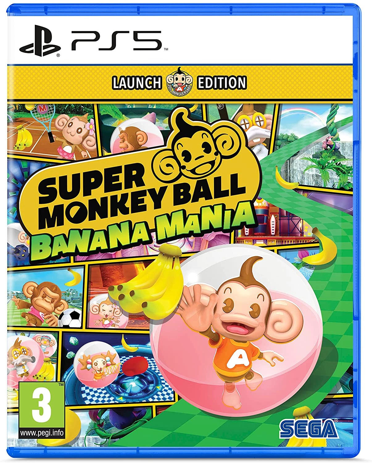Super Monkey Ball Banana Mania - Launch Edition PlayStation 5