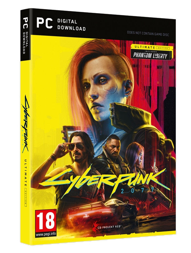 Cyberpunk 2077 Ultimate Edition (Code in a Box) PC Gaming