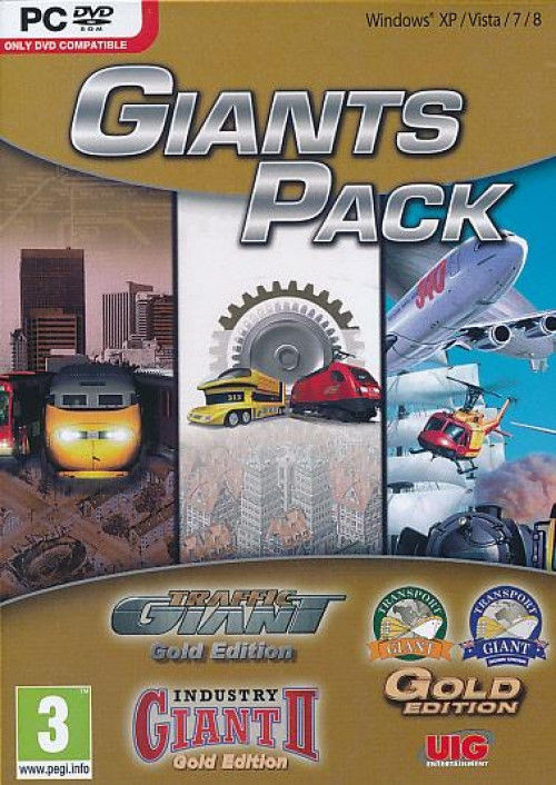 Giants Pack (Traffic/Industry/Transport Giant) PC Gaming