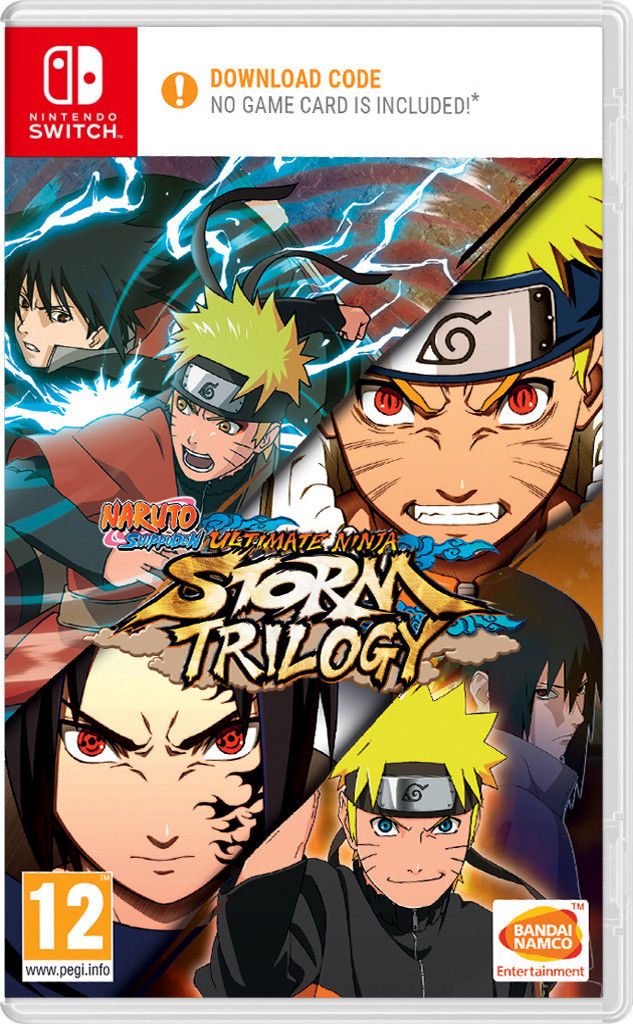 Naruto Ultimate Ninja Storm Trilogy (Code in the Box) Nintendo Switch