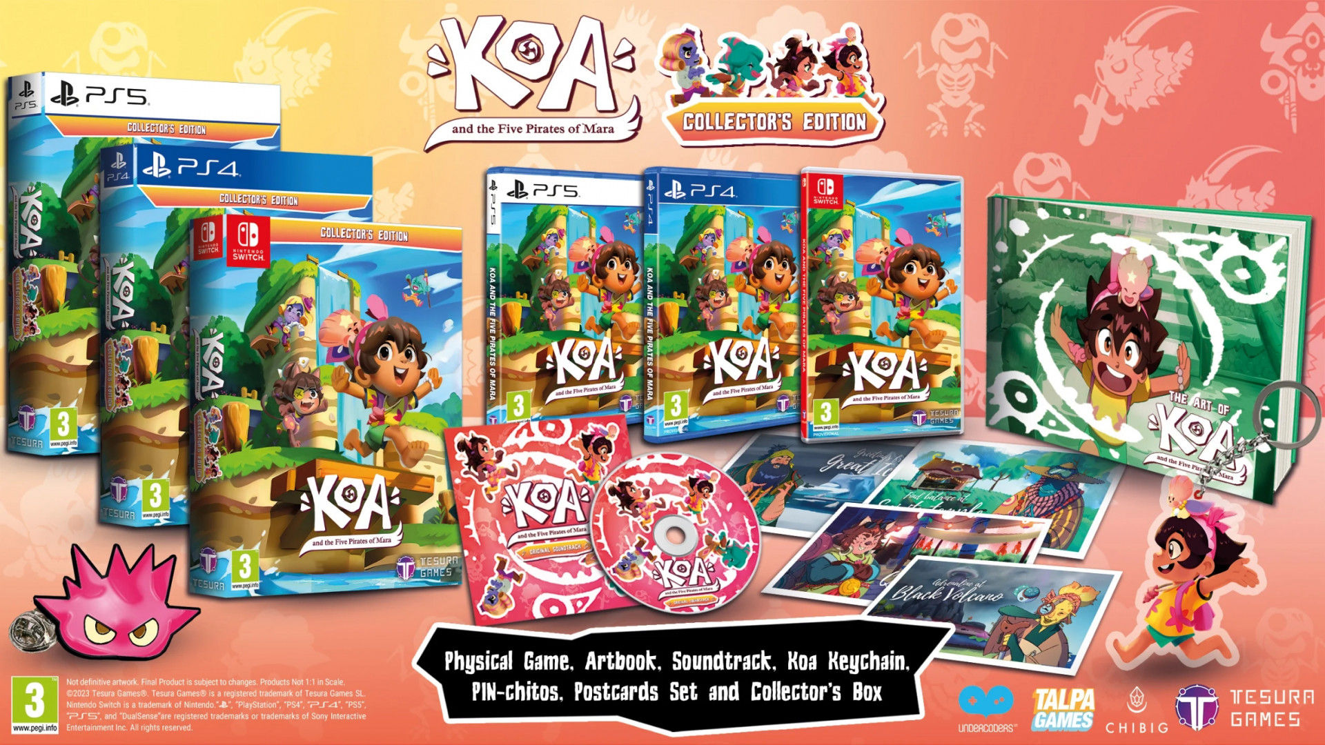 Koa and the Five Pirates of Mara Collector's Edition PlayStation 5