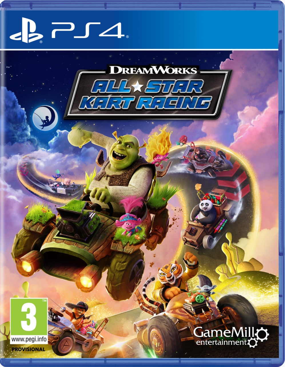 Dreamworks All-Star Kart Racing PlayStation 4