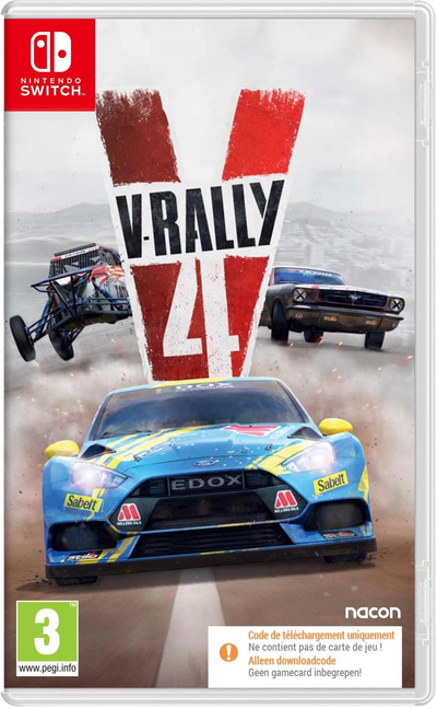 V-Rally 4 (Code in a Box) Nintendo Switch