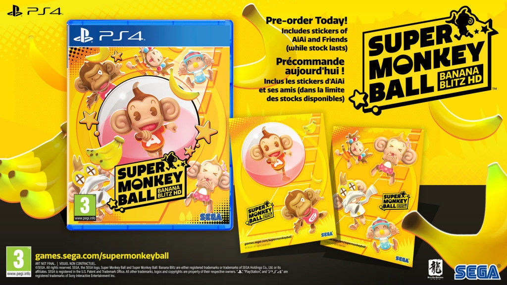 Super Monkey Ball Banana Blitz HD PlayStation 4