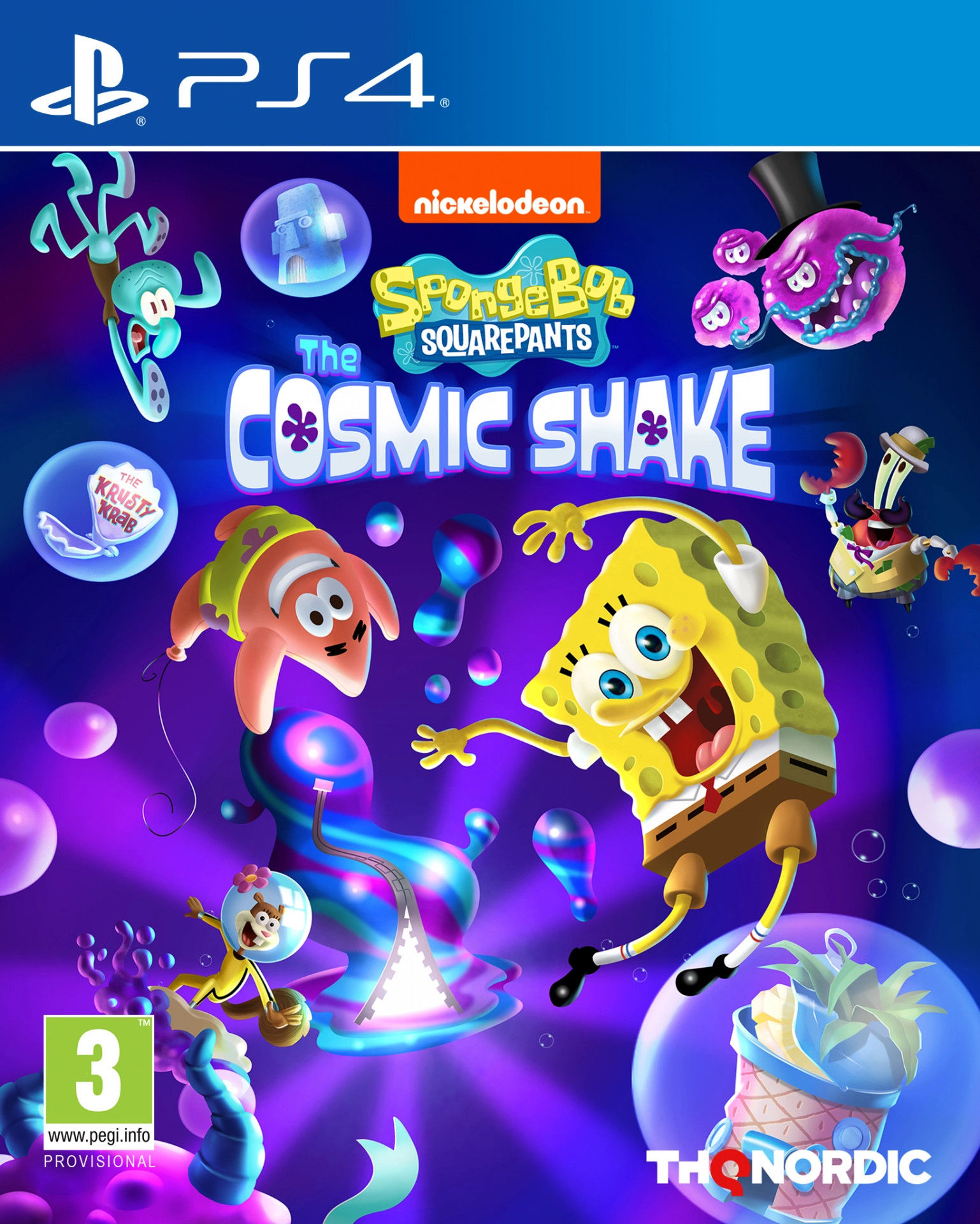 Spongebob Squarepants Cosmic Shake PlayStation 4