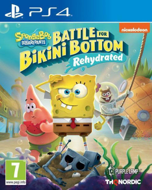 Spongebob Squarepants Battle for Bikini Bottom Rehydrated PlayStation 4