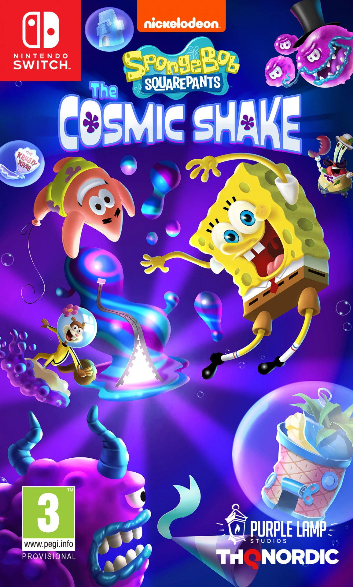 Spongebob Squarepants Cosmic Shake Nintendo Switch