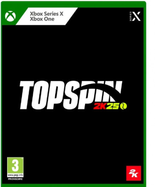 Top Spin 2k25 Xbox One