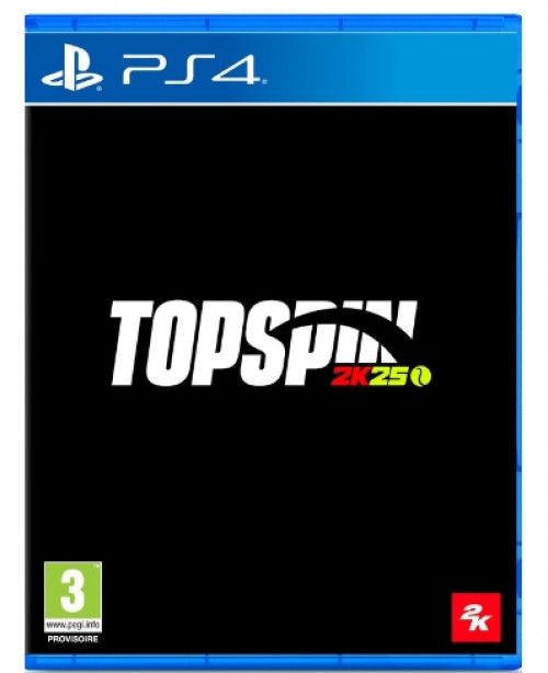 Top Spin 2k25 PlayStation 4