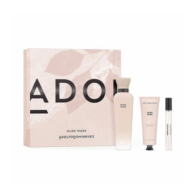 Adolfo Dominguez- Nude Musk Set 3 Pcs