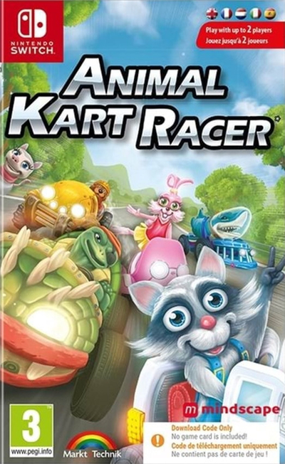Animal Kart Racer (Code in a Box) Nintendo Switch
