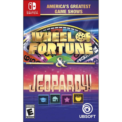 America's Greatest Game Shows: Wheel of Fortune & Jeopardy Nintendo Switch