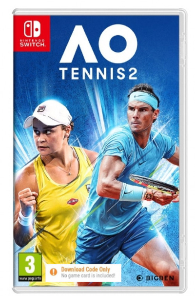 AO Tennis 2 (Code in a Box) Nintendo Switch