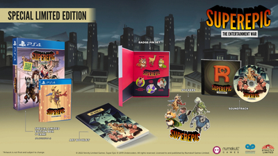 SuperEpic the Entertainment War Special Limited Edition PlayStation 4