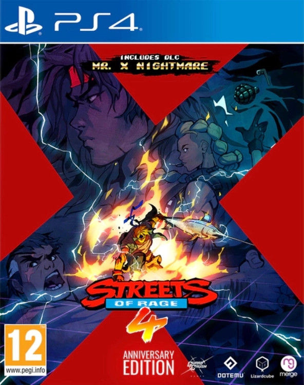 Streets of Rage 4 Anniversary Edition PlayStation 4