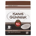 Kanis & Gunnink Dark roast koffiepads zak 36 stuks