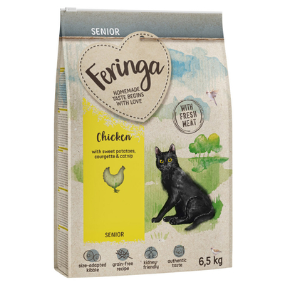 Feringa Senior 7+ Kip -6.5 kg - kattenbrokken