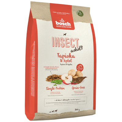 800g Bosch HPC Adult Insect. Appel & Tapioca droog hondenvoer - hondenbrokken