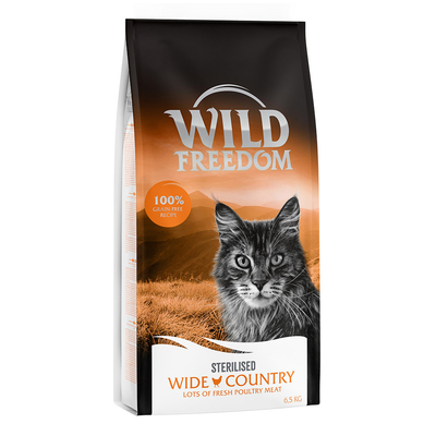 6.5kg Wild Freedom Adult Sterilised Kattenvoer droog - kattenbrokken