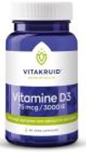 Vitakruid Vitamine D3 75 Mcg / 3000 Ie - 60 stuks