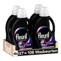 Fleuril Vloeibaar & Renew Black wasmiddel zwarte was - 108 wasbeurten