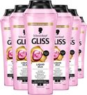 Gliss - Liquid Silk - Shampoo - 6x250ml - Broos & Dof Haar 