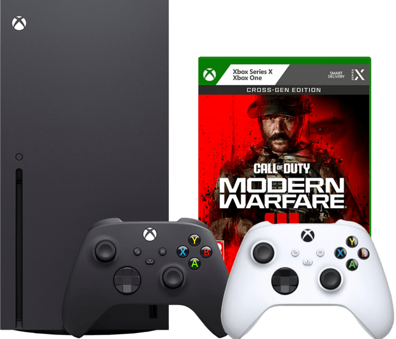 Xbox Series X + Call of Duty: Modern Warfare III + Tweede Controller Wit