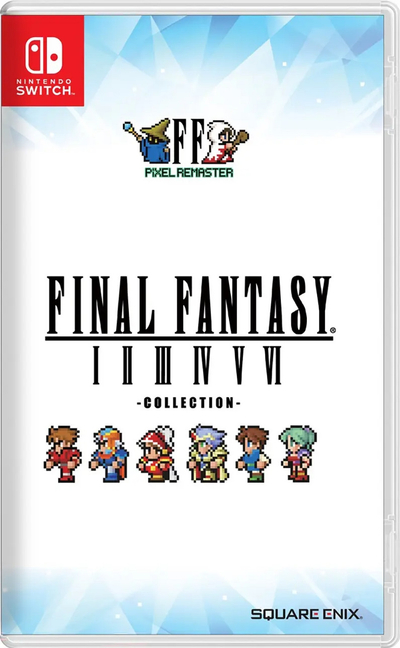 Final Fantasy I-VI Pixel Remaster Collection Nintendo Switch