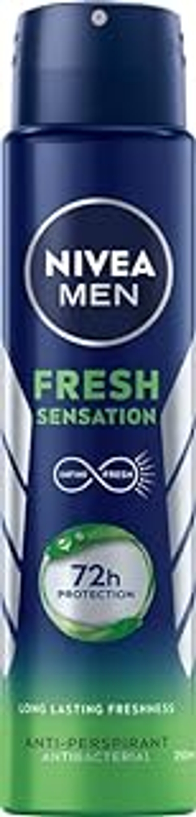 Nivea MEN Antitranspirant Fresh Sensation spray, 250 ml