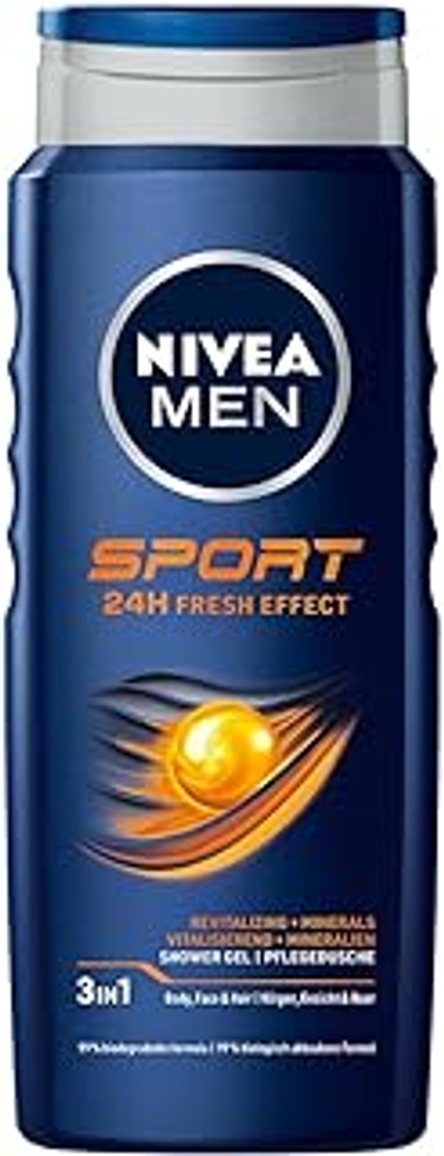 NIVEA Men Sport Ontspannend Douchegel voor heren, 500 ml