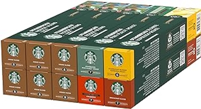 STARBUCKS House Blend Variety Pack by Nespresso, Koffiecapsules 10 x 10 100 Capsules