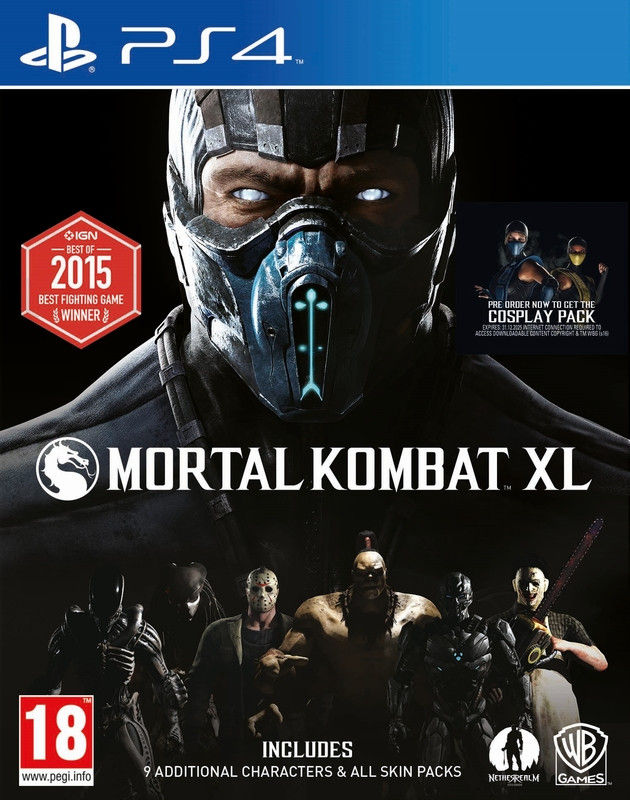 Mortal Kombat XL PlayStation 4