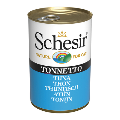 6x140g Schesir Kattenvoer Tonijn - natvoer katten