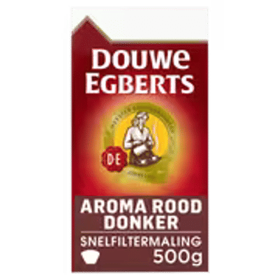 Douwe Egberts Aroma rood donker filterkoffie pak 500 gram