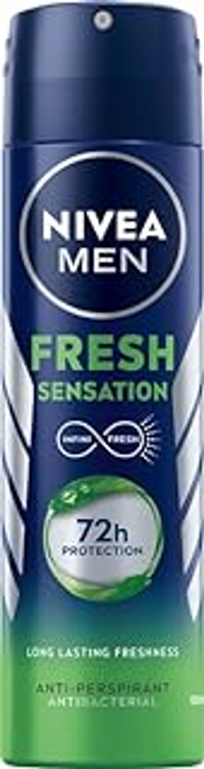 Nivea MEN Antitranspirant Fresh Sensation spray, 150 ml