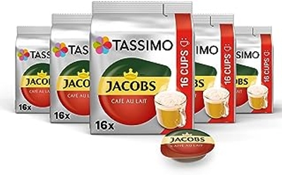 Jacobs Café au Lait - 80 Tassimo koffiecups