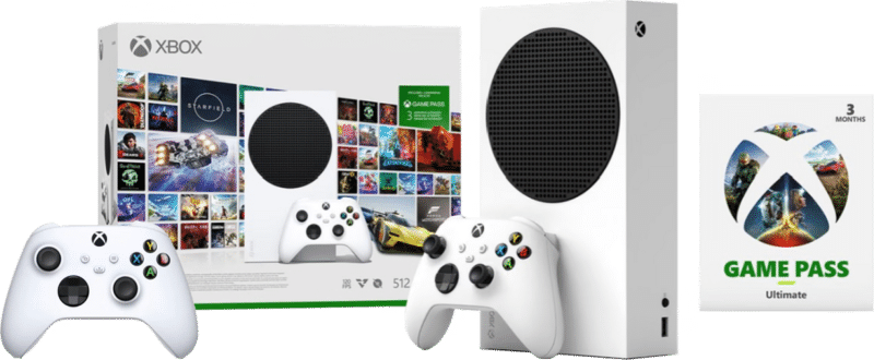 Xbox Series S + 3 Maanden Game Pass Ultimate bundel + Tweede Controller Wit