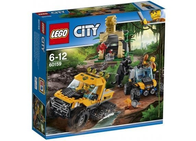 LEGO City Jungle Missie met Halfrupsvoertuig - 60159